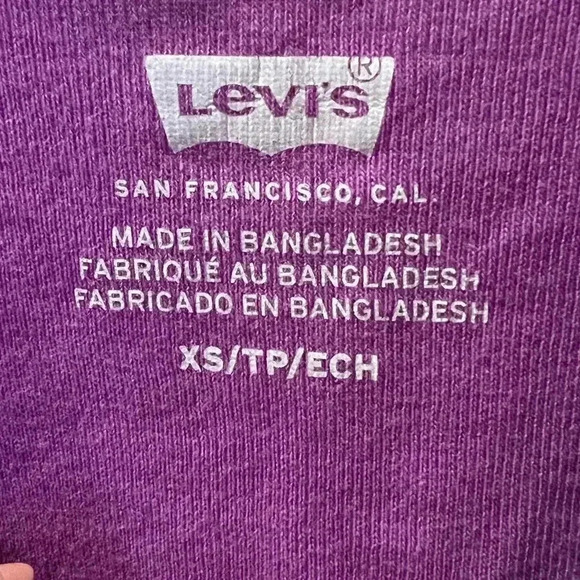 Levi's Women's Graphic Ringer Mini Tee (Size XS) - Picture 5 of 7